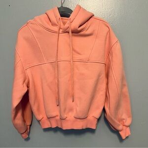 Women's Vibrant Light Pink  Hoodie Sweater